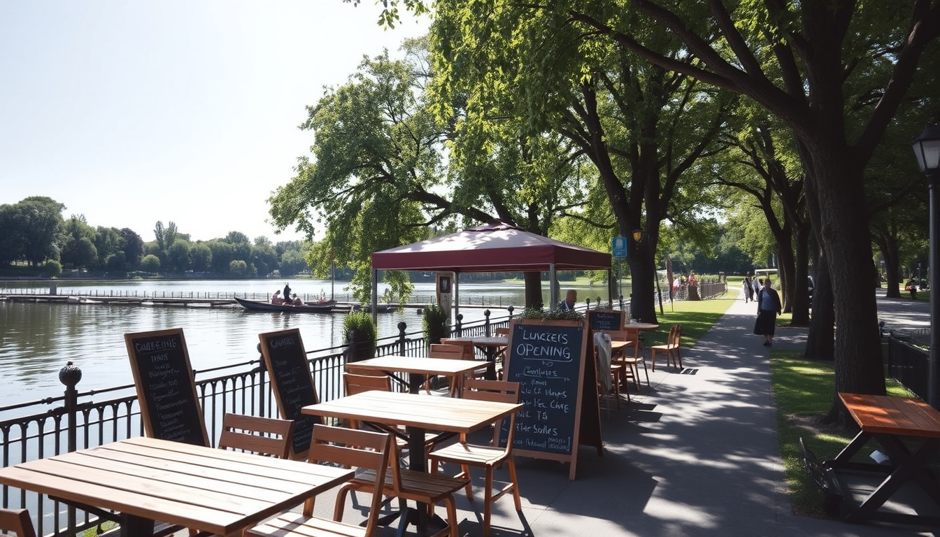 Café am Neuen See: Speisekarte, Öffnungszeiten & Anfahrt